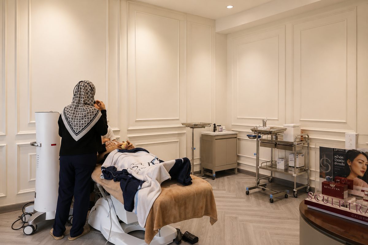 A treatment in progress