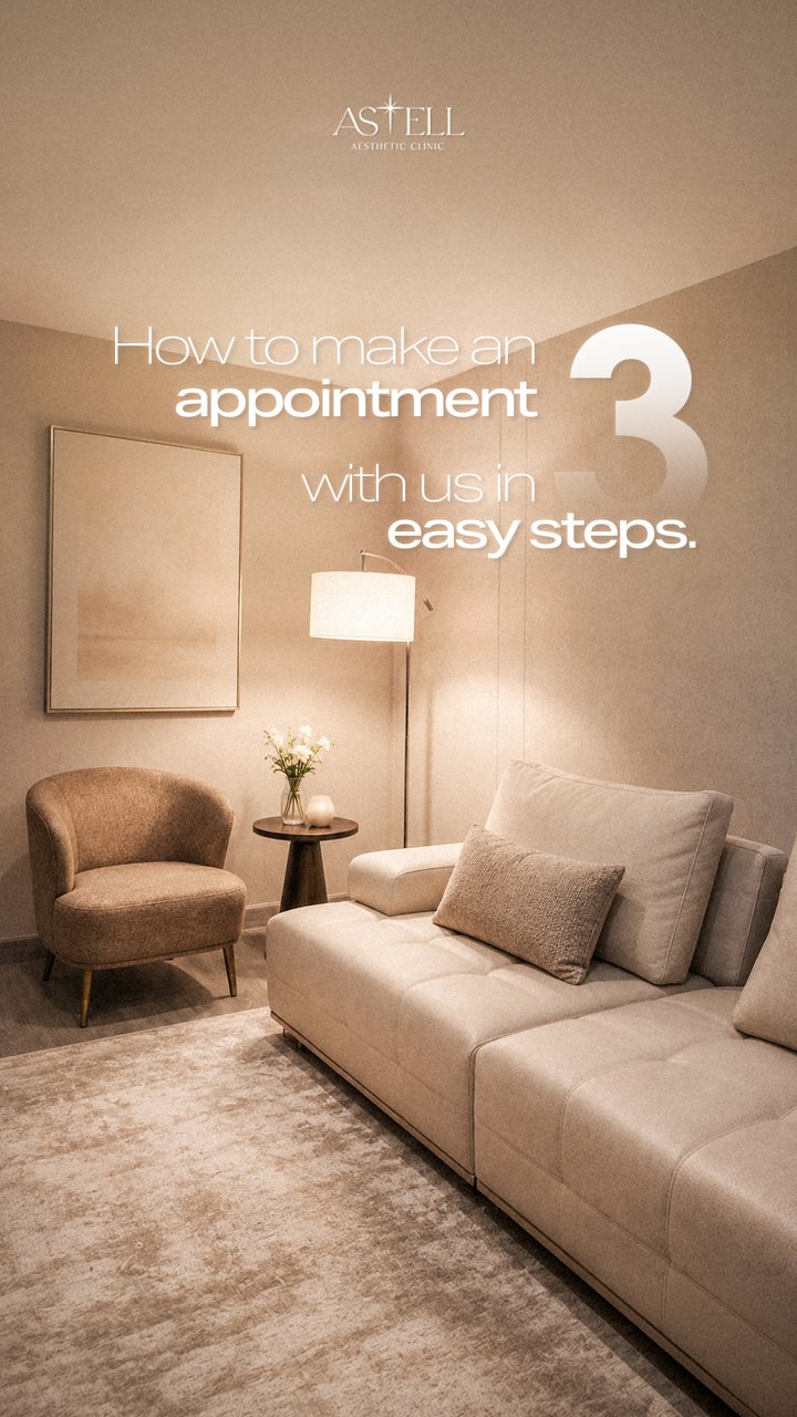 How to make an appointment in three easy steps