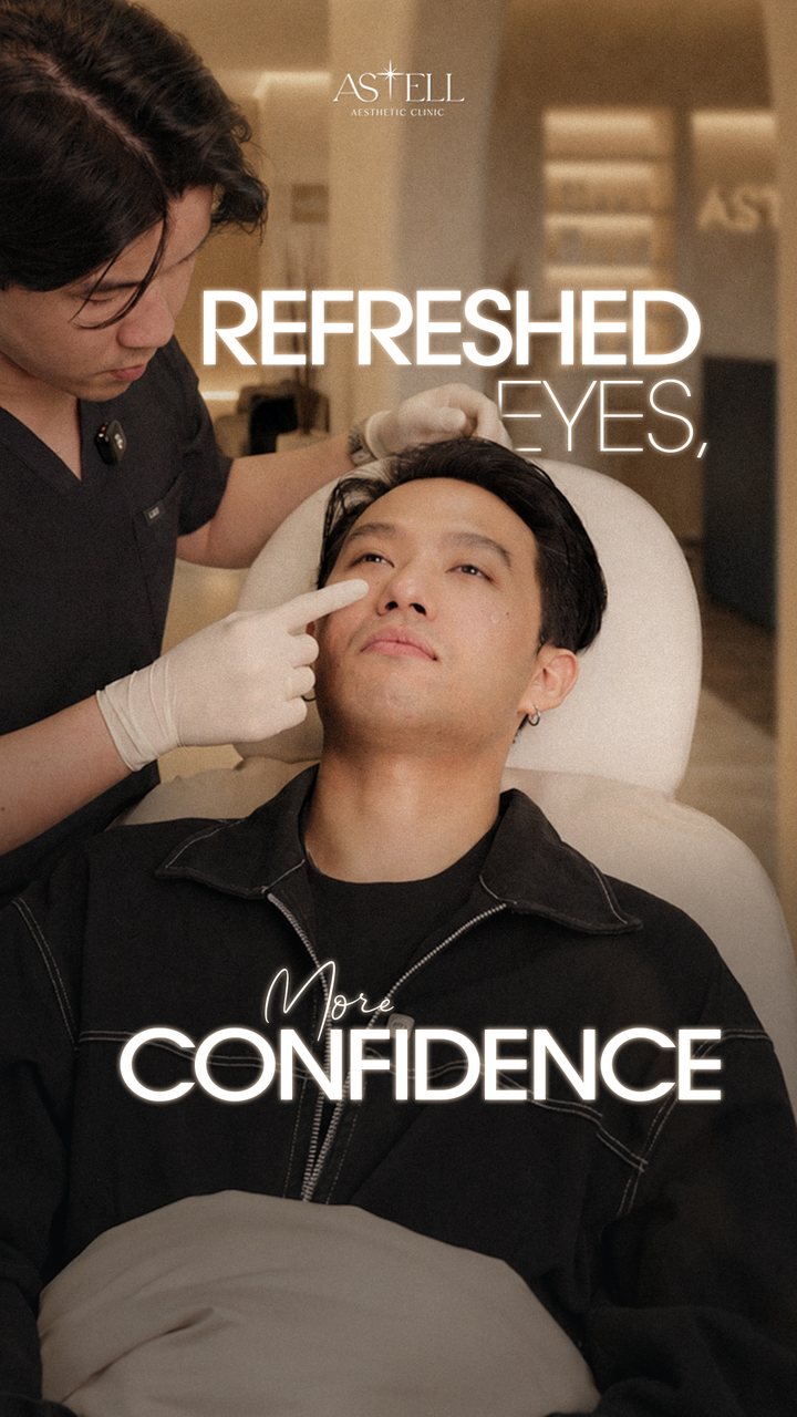 Refreshed eyes, more confidence