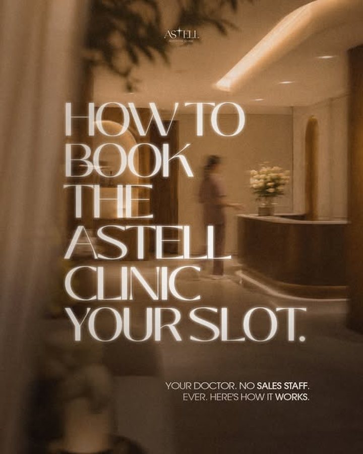 How to book The Astell Clinic — your doctor, no sales staff