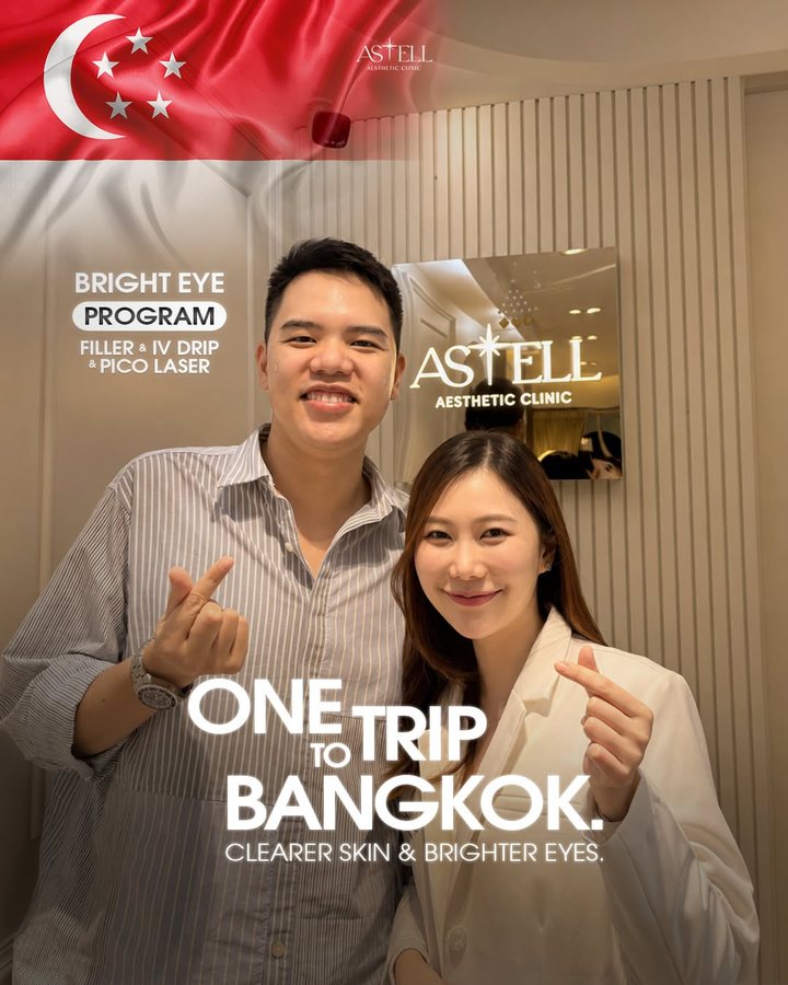 One trip to Bangkok — clearer skin and brighter eyes