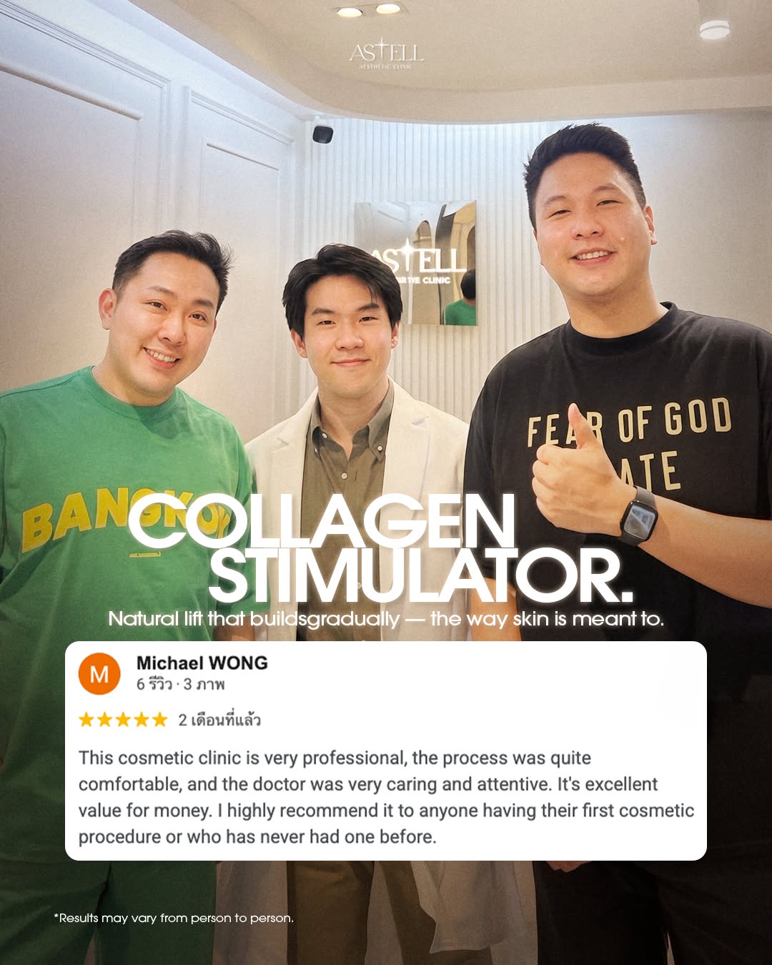 Google review — Collagen Stimulator